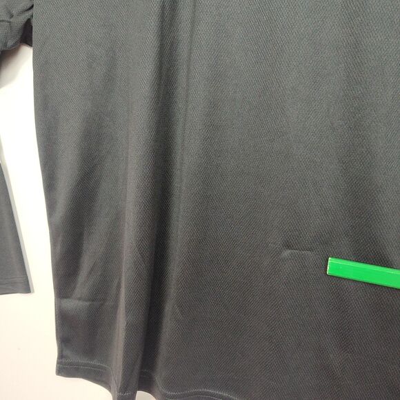 NWT Snap-on 1/4-Zip Sweatshirt Men's M Black Long Sleeves Logo Lightweight - Picture 8 of 11